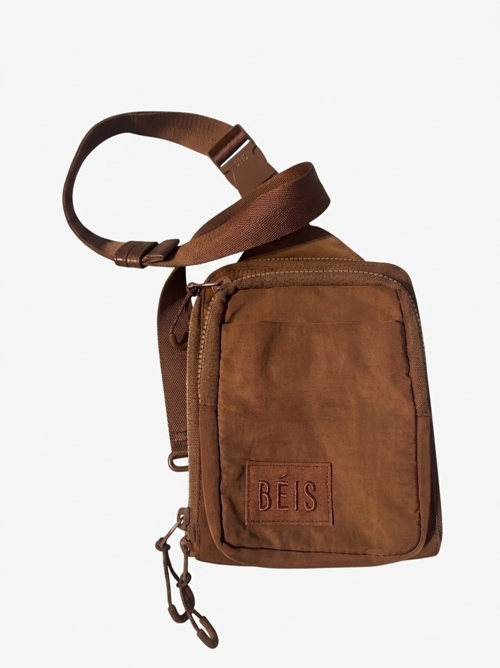 BEIS Brown Crossbody Sling Bag
